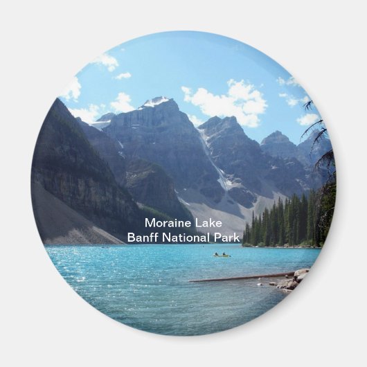 Moraine Lake, Banff National Park, Alberta, Canada Magneet (Voorkant)