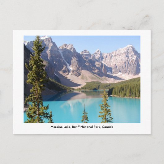 Moraine Lake / Banff National Park, Canada. Briefkaart (Voorkant)