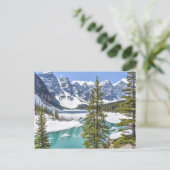 Moraine Lake, Banff National Park, Canada Briefkaart (Staand voorkant)