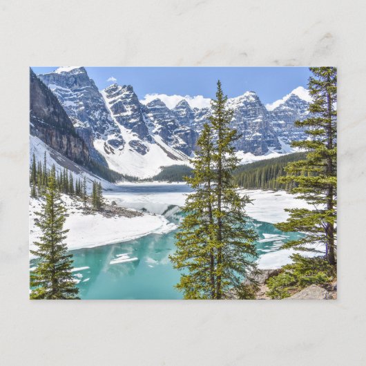 Moraine Lake, Banff National Park, Canada Briefkaart (Voorkant)