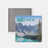 Moraine Lake Banff National Park Canada  Magneet (Voorkant / Achterkant)