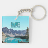 Moraine Lake Banff National Park Canada  Sleutelhanger (Achterkant)