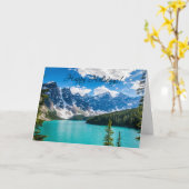 Moraine Lake, Banff National Park kaart (Gele Bloem)