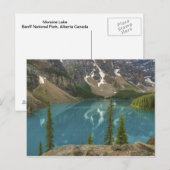 Moraine Lake Briefkaart (Voorkant / Achterkant)