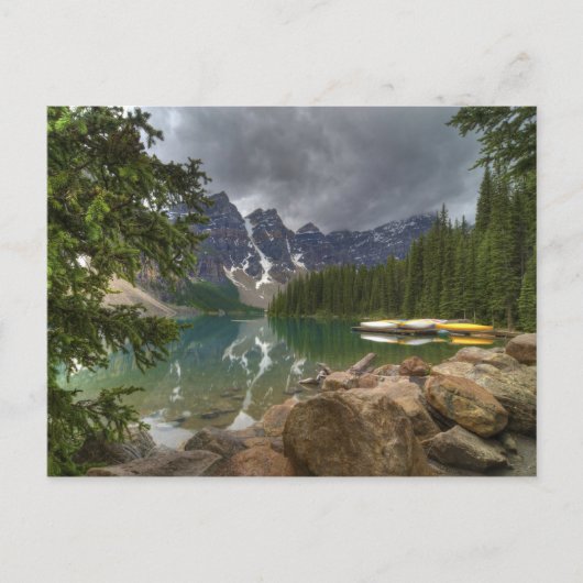 Moraine Lake Briefkaart (Voorkant)