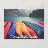 Moraine Lake Briefkaart (Voorkant)