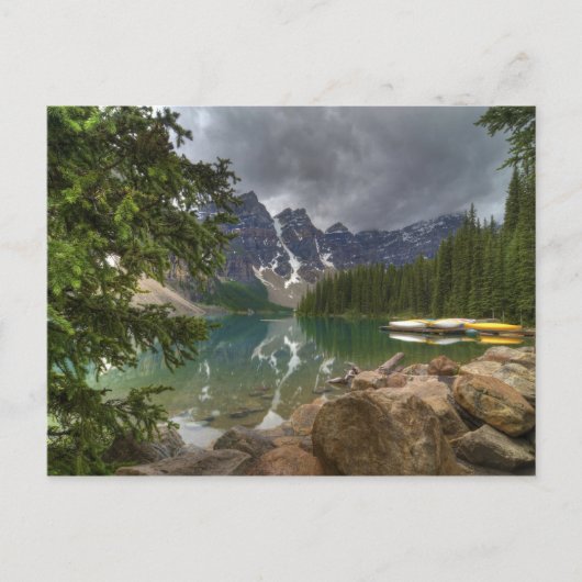 Moraine Lake Briefkaart (Voorkant)