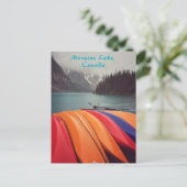 Moraine Lake Briefkaart (Staand voorkant)