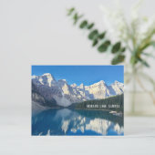 Moraine Lake, Canada Briefkaart (Staand voorkant)