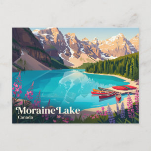 Moraine Lake Canada Briefkaart