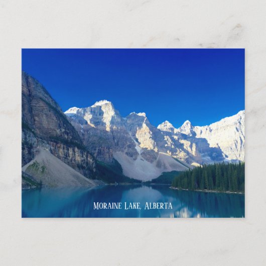 Moraine Lake, Canada Briefkaart (Voorkant)