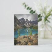 Moraine Lake Canada Briefkaart (Staand voorkant)