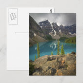 Moraine Lake Canada Briefkaart (Voorkant / Achterkant)