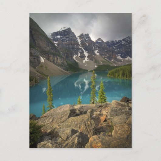 Moraine Lake Canada Briefkaart (Voorkant)
