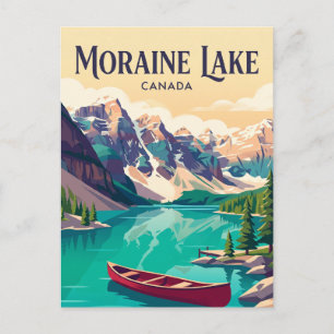 Moraine Lake Canada Briefkaart