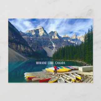 Moraine Lake, Canada Briefkaart