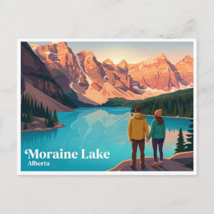 Moraine Lake Canada Briefkaart