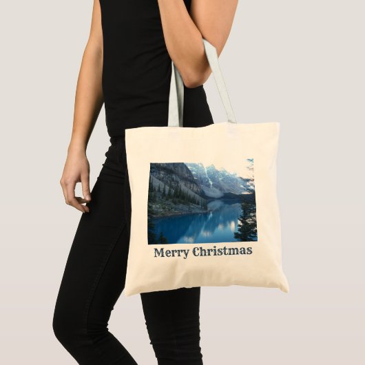 Moraine Lake, Canada Canvas tas (Voorkant (product))