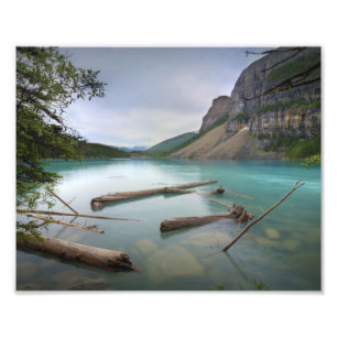 Moraine Lake Canada Foto Afdruk