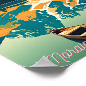 Moraine Lake - Canada Poster (Hoek)