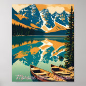 Moraine Lake - Canada Poster (Voorkant)