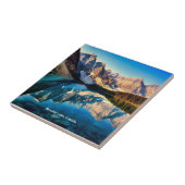 Moraine Lake, Canada Tegeltje (Zijkant)