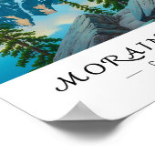 Moraine Lake Canada Wall Art, Canadian Rockies Poster (Hoek)