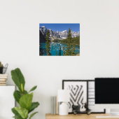 Moraine Lake, Canadese Rockies, Alberta, Canada 2 Poster (Thuiskantoor)