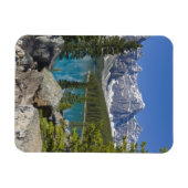 Moraine Lake, Canadese Rockies, Alberta, Canada Magneet (Horizontaal)