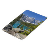 Moraine Lake, Canadese Rockies, Alberta, Canada Magneet (Linkerzijde)