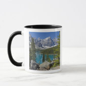 Moraine Lake, Canadese Rockies, Alberta, Canada Mok (Links)