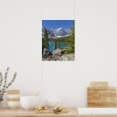 Moraine Lake, Canadese Rockies, Alberta, Canada Poster (Keuken)