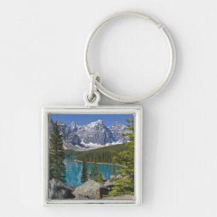 Moraine Lake, Canadese Rockies, Alberta, Canada Sleutelhanger
