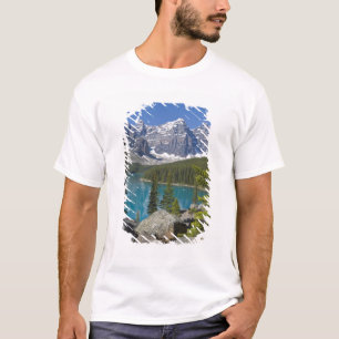 Moraine Lake, Canadese Rockies, Alberta, Canada T-shirt