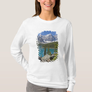 Moraine Lake, Canadese Rockies, Alberta, Canada T-shirt