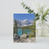 Moraine Lake, Canadian Rockies, Alberta, Canada Briefkaart (Staand voorkant)
