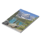 Moraine Lake, Canadian Rockies, Alberta, Canada Notitieblok (Linkerzijde)