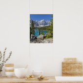 Moraine Lake, Canadian Rockies, Alberta, Canada Poster (Keuken)