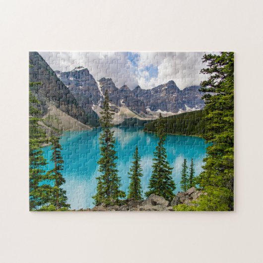 Moraine Lake In Banff National Park Canada Legpuzzel (Horizontaal)