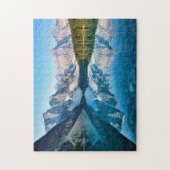 Moraine Lake in het Canadese nationale park Banff Legpuzzel (Verticaal)