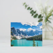 Moraine Lake, Nationaal Park Banff Briefkaart (Staand voorkant)