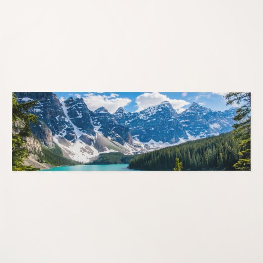 Moraine Lake, Nationaal Park Banff Yogamat (Voorkant (horizontaal))