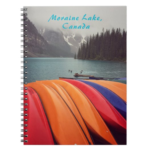 Moraine Lake Notitieboek (Voorkant)