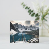 Moraine Lake Postcard Briefkaart (Staand voorkant)