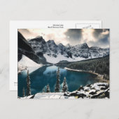Moraine Lake Postcard Briefkaart (Voorkant / Achterkant)