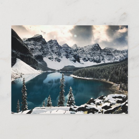 Moraine Lake Postcard Briefkaart (Voorkant)