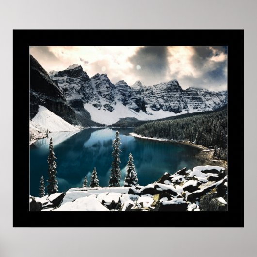 Moraine Lake Poster (Voorkant)