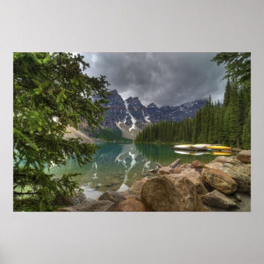 Moraine Lake Poster (Voorkant)