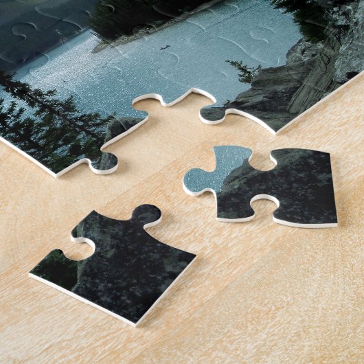 Moraine Lake Puzzle Legpuzzel (Zijkant)