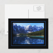 Moraine Meer Ansichtkaart Briefkaart (Voorkant / Achterkant)